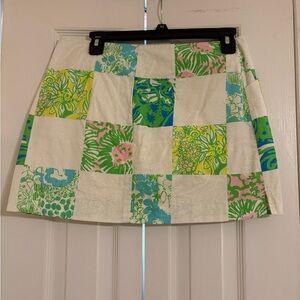 Lilly Pulitzer Patchwork Skort